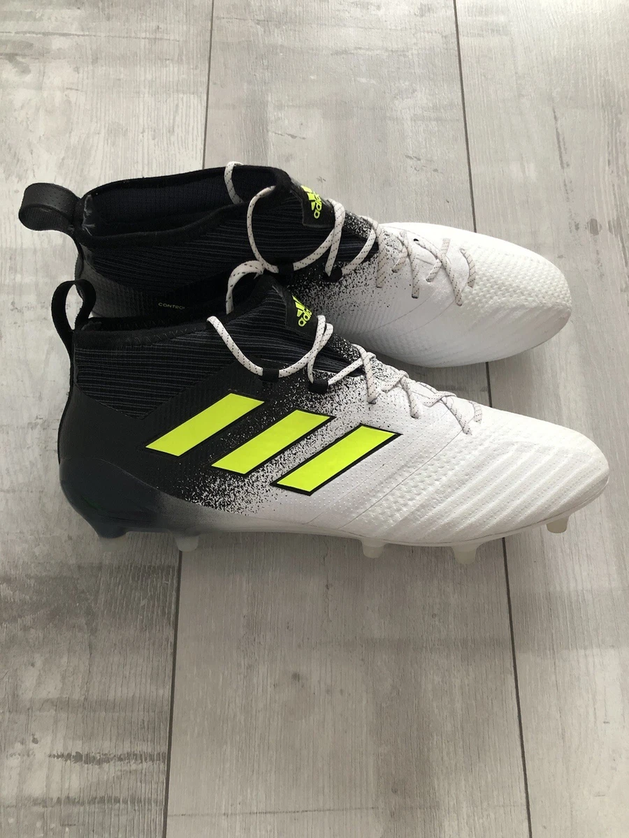 Adidas 17.1 Primeknit FG White Soccer Cleats Boots 1/2 EUR45 1/3 | eBay