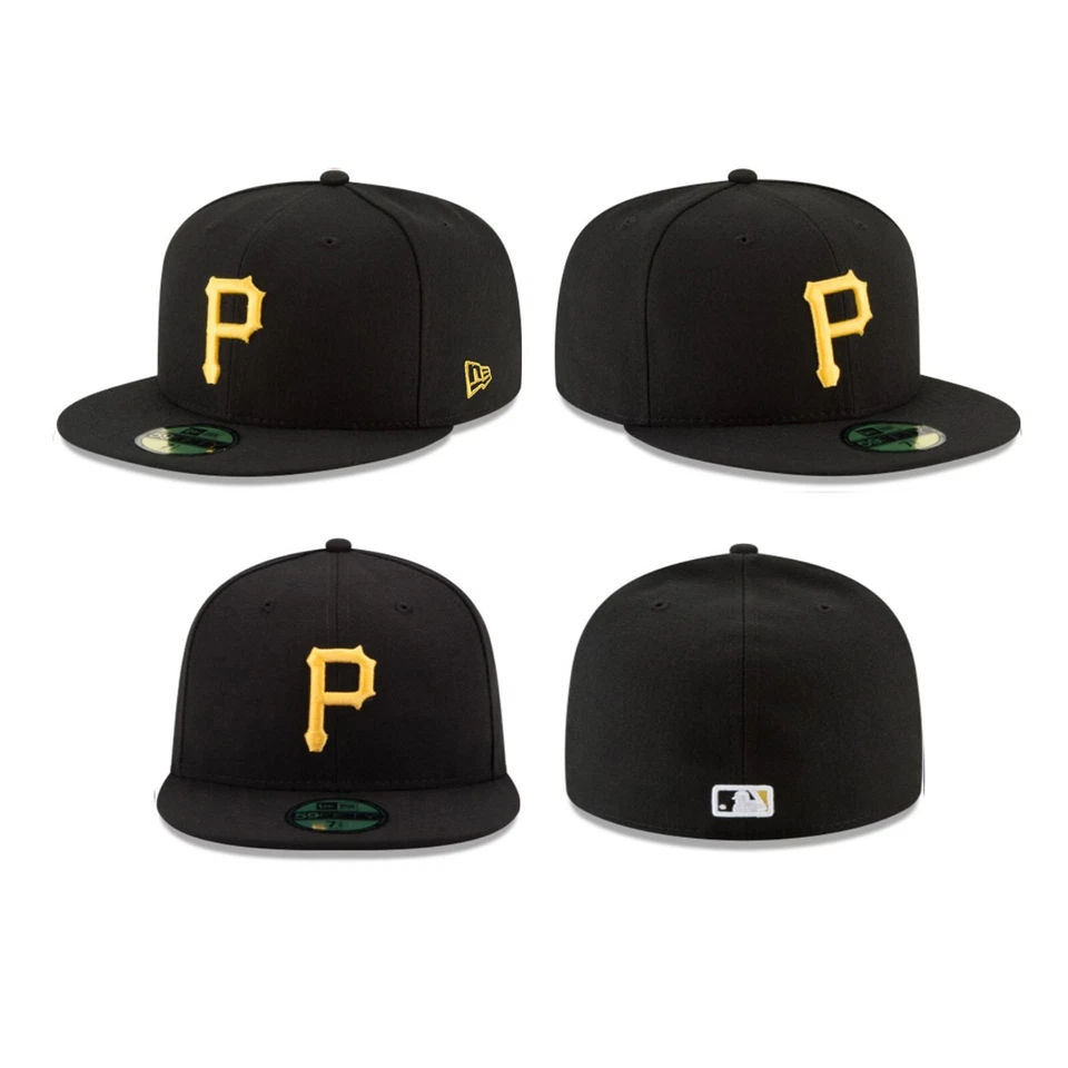 Pittsburgh Pirates PIT MLB Authentic New Era 59FIFTY Fitted Cap - 5950 Hat - Image 2 of 4