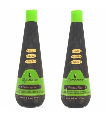 Macadamia Hair Care Moisturizing Rinse, 10 oz (Pack of 2)
