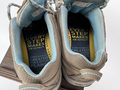 Keen Womens Voyageur Size US 9.5 Blue Gray Leather Hiking