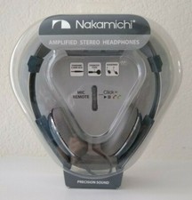 Nakamichi Amplified Stereo Headphones NK2000 Turbulence Gray