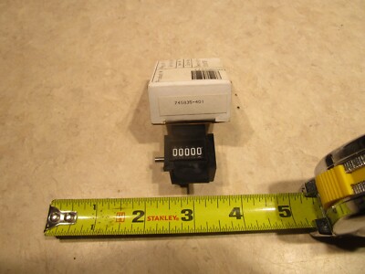 VEEDER-ROOT 745835-401, 0-99999, 5 DIGIT MECHANICAL COUNTER, S0637