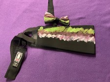 Festive cumberbund set, hand painted