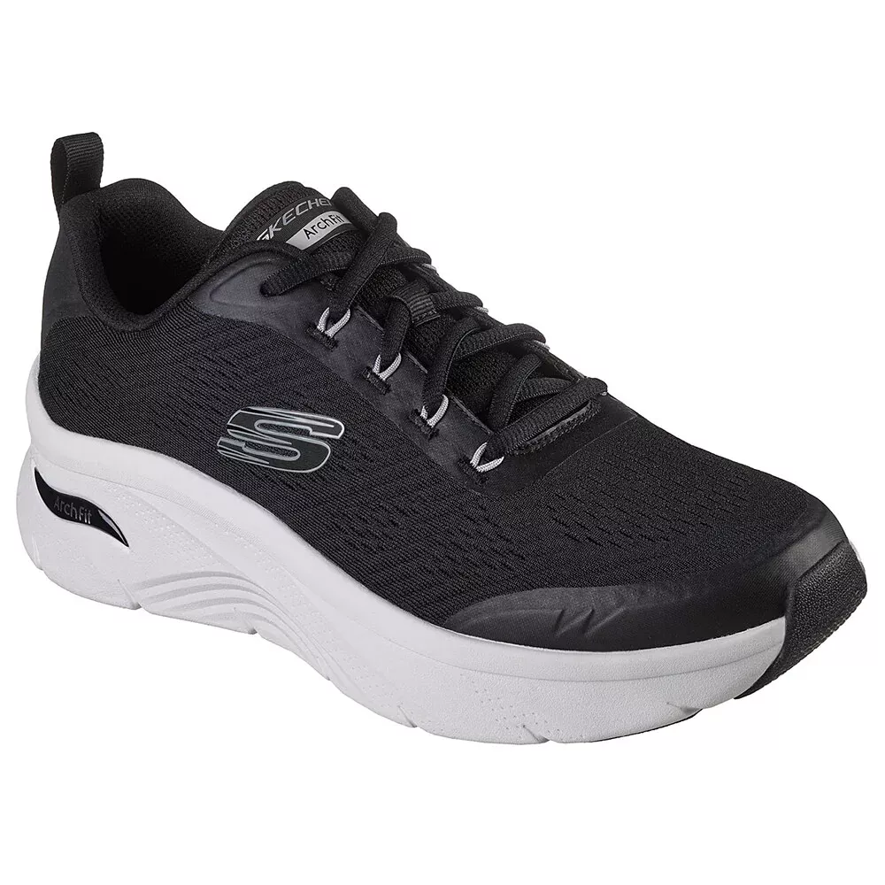 Skechers Black Extra Skechers Arch Fit Sport Shoe Men Comfort Casual 232502 | eBay