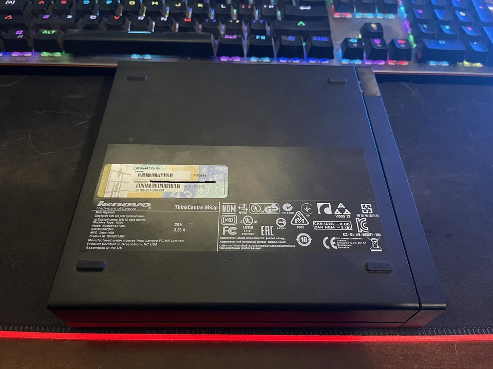 Lenovo ThinkCentre M93p i5 4570T 4GB DDR3 320GB HDD - Image 3 of 4