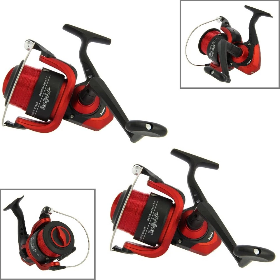 A&N 2x Meeresrolle Angelrolle Salzwasserrolle Sea Spirit Hochsee 7000 20lb bespult