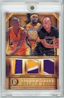 KOBE BRYANT SACRE HILL 2014 GOLD STANDARD TRIOS PATCH /25 GAME USED