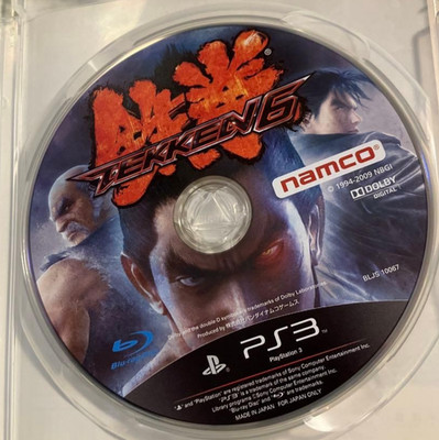Tekken 6 PlayStation 3 PS3 Bandai Namco Disc Only Used Japanese ver