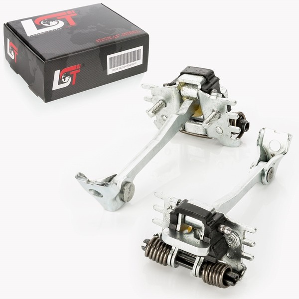 2X TüRbremse Fangband TüRsteller Hinten Links Rechts FüR Citroen C3 II-image
