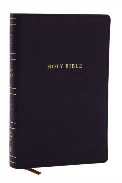 NKJV Personal Size Large Print Bible with 43,000 Cross References, Black
