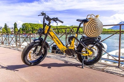 Cyrusher KommodaPro-L 52V 20Ah Tiefeinsteiger Fat-Tire E-Bike Vollfederung Ebike