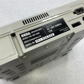 SEGA Saturn HST-0014 White Console System Controller Box Cables Manual Tested