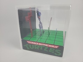 Teenage Mutant Ninja Turtles TMNT 3D Handmade NES Diorama Video Game Shadowbox