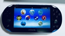 Sony PS Vita Value Pack PCHJ-10022 Blue/Black  CIB Console Near Mint from Japan
