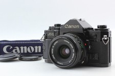 Near MINT Canon A-1 SLR Film Camera with NFD 28mm f/2.8 Lens JAPAN