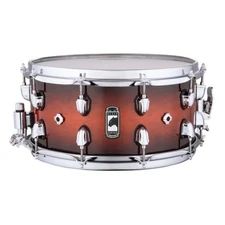 Mapex Black Panther Solidus Snare Drum with SONIClear Bearing Edge Red and Black