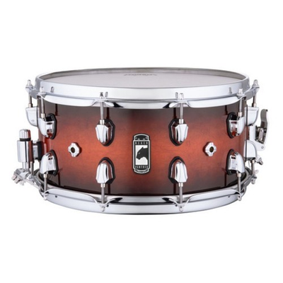 #ad Mapex Black Panther Solidus Snare Drum with SONIClear Bearing Edge Red and Black $454.99