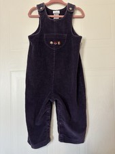 Vintage carters Navy Corduroy Overalls 18-24 Months 100 Cotton