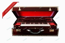 Exclusive Quality Portable 13Scale Changer 4 Reed Indian Teak Harmonium with Bag