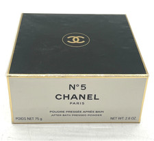 Chanel No.5 After Bath Pressed Powder 75G Neu & Versiegelt (FP113H)