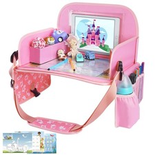 MENZOKE Kids Travel Tray for Toddler Car Seat, Road Trip Activities for Kids ...