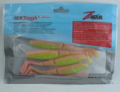 Zman SPT4-60Pk5 Paddlerz 4'' Bunte Elektrische Chicken