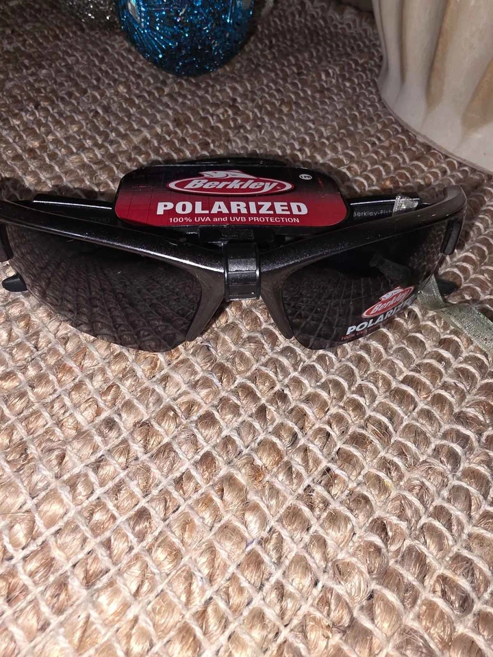 Berkley Polarized Sunglasses 100% UVA UVB Protection Gray Frame - Image 2 of 3