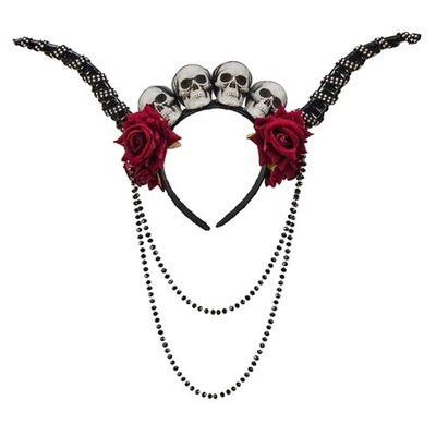 Statement Making Antelope Horn Headwear For Themed Parties And Concerts