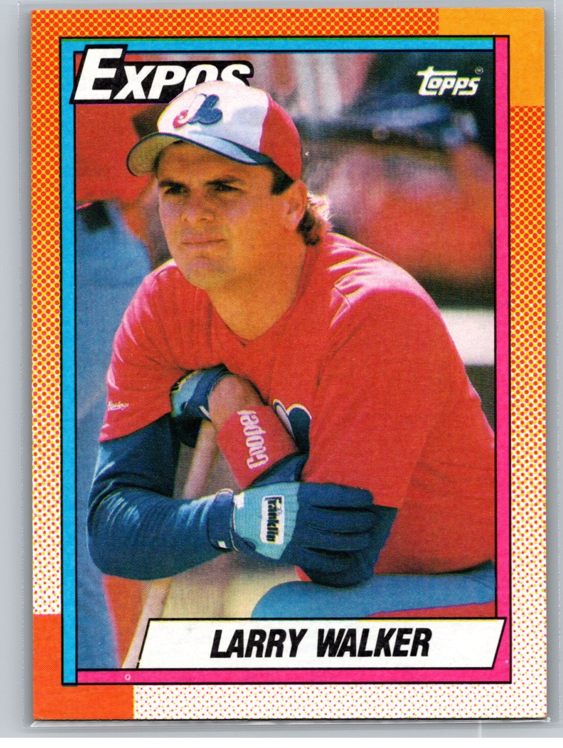 1990 Topps #757 Larry Walker