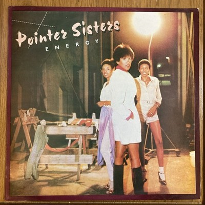 Pointer Sisters - Energy Vinyl LP (1978, Planet Portuguese Press, VG+/VG+)