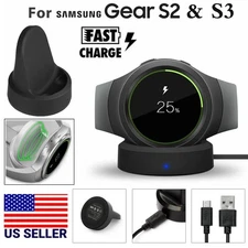 For Samsung Gear S2 S3 Classic / Frontier Wireless Charging Dock Cradle Charger
