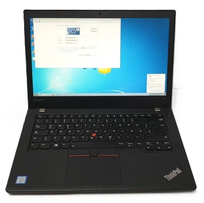 Lenovo T470 i5-7200 256GB SSD 8GB Notebook Laptop Windows 7 14" USB-C Diagnose - Bild 1 von 4