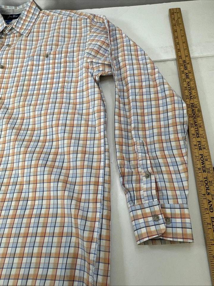 Camisa para hombre Wrangler George Strait corte vaquero colección abotonada XLT #2225 Foto 3 de 4