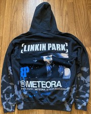 Linkin Park Meteora Hoodie Rock Size Small Black Band 20th Anniversary