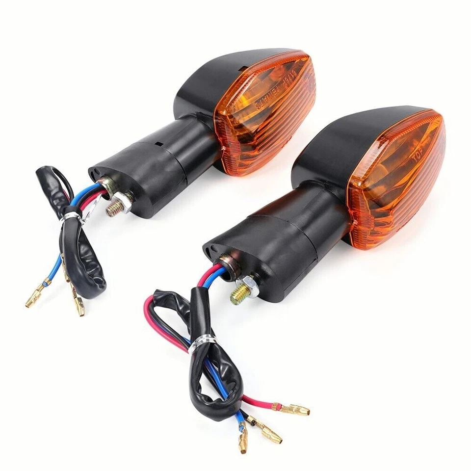 2X Luz indicadora de señal de giro delantera/trasera para Honda CBR600 F4 CBR900RR CBR1100XX Foto 4 de 4
