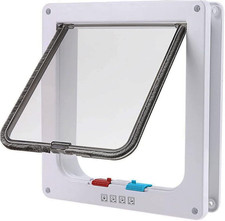 Gattaiola per Gatti,Porta per Gatti E Cani Entrata E Uscita Controllabile Porta 