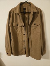 H M Men Regular Size Overshirt - Men Size Medium Pre- Owned 