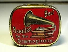 Rare Ad Gramophone Needles Tin 1920 Phonograph Pick-Up Nadeldose #10