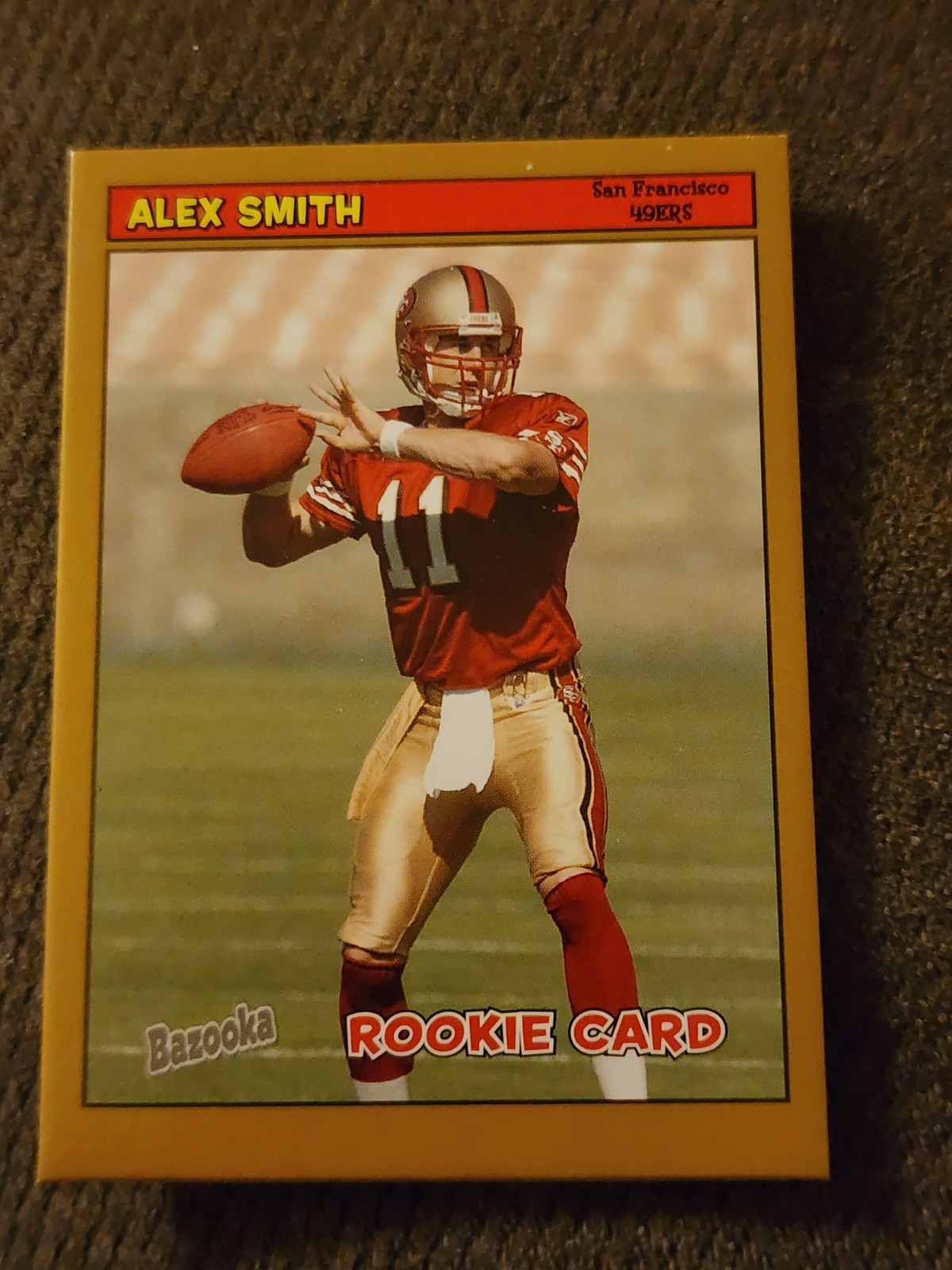 Alex Smith Bazooka #194 Gold