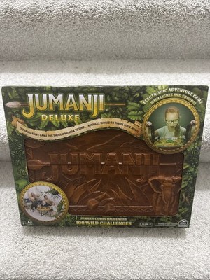 Jumanji Deluxe Electronic Adventure Board Game - Factory Sealed - Free Ship