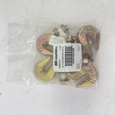 #ad #ad Campbell 3 8quot; Clevis Grab Hook GR 70 Heavy Duty Chain Hooks Set of 5 New $47.99