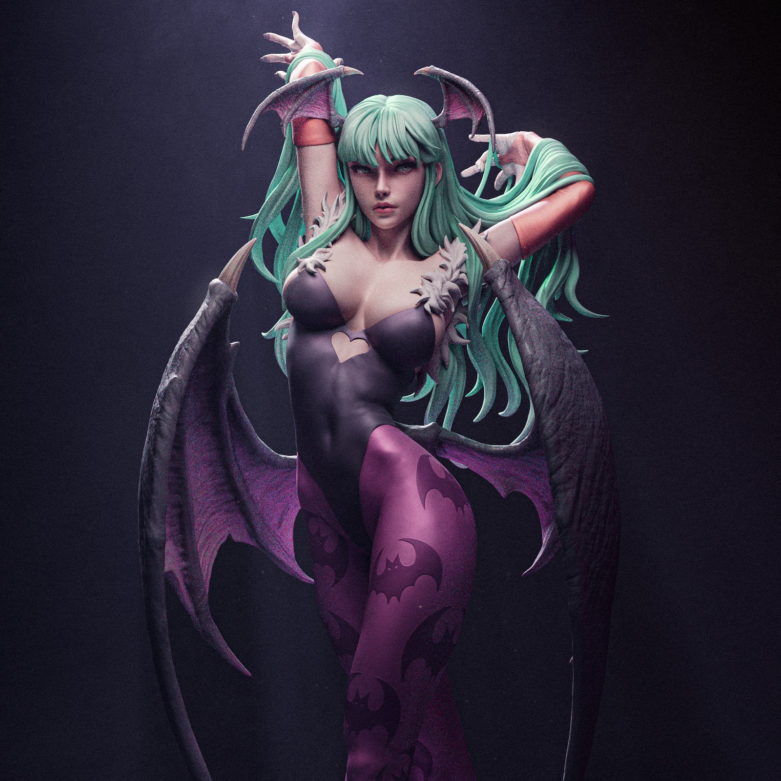Figura/Estatua Morrigan Aensland varios tamaños