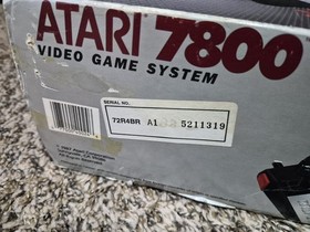 CIB Atari 7800 Console Pro System Complete in Box PARTIALLY BRAND NEW!