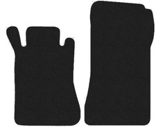 Vorne Veloursfußmatten für Mercedes CLC 2008-2011, Anthrazit Velour