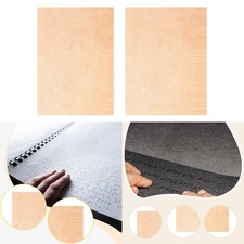 A4 Braille Paper Braille Writing Papers Gifts Practice DIY Projects Convenient