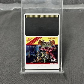 DRAGON SABER PC Engine HuCard Japan TurboGrafx