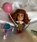 Vintage Mattel Liddle Kiddles Trikey Triddle doll balloon bike Shoes 1967 Japan