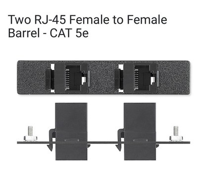 Extron 70-491-11 (2) RJ-45 Female to Female Barrel - CAT 5e Free Shipping