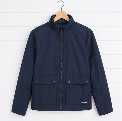 Abercrombie & Fitch thermo peak navy jacket Xl
