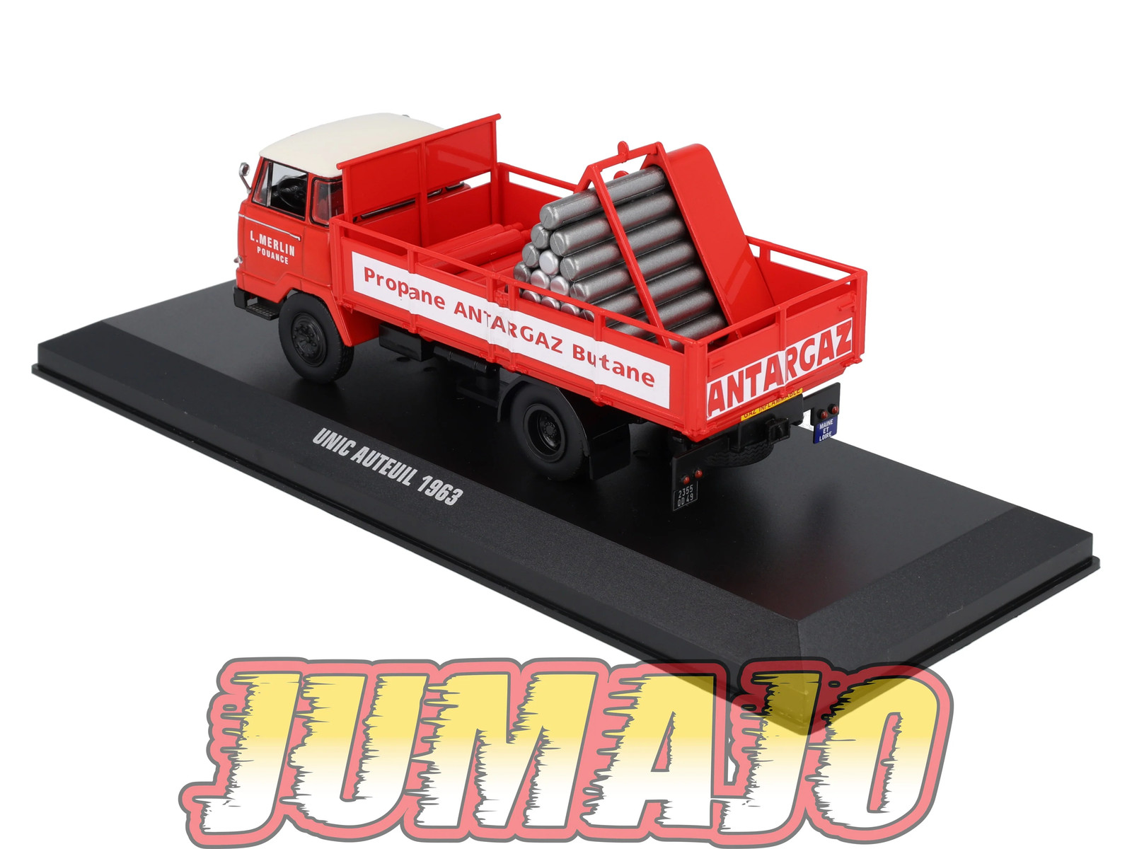 Modèle réduit IXO 1/43 UNIC Auteuil 1963 camionnette ancienne - 3